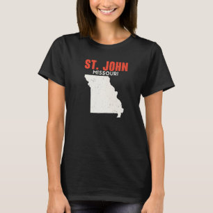 Camiseta Rua John Missouri EUA State America Viagem Missour