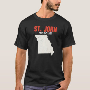Camiseta Rua John Missouri EUA State America Viagem Missour