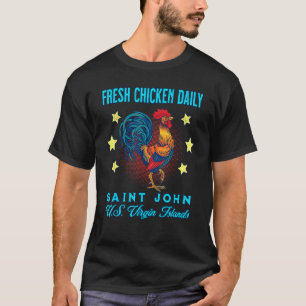 Camiseta Rua John Sween Daily Rooster Souvenir