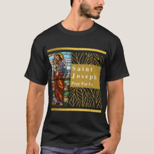 Camiseta Rua. José e Criança Jesus Santo Joseph Católico