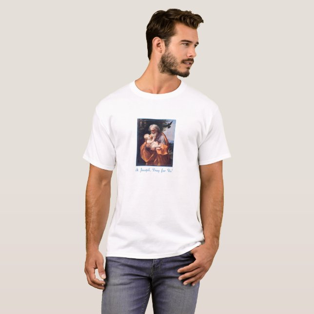 Camiseta Rua Joseph Banquete Day com a Criança Jesus (Frente Completa)