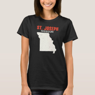 Camiseta Rua Joseph Missouri EUA State America Viagem Misso