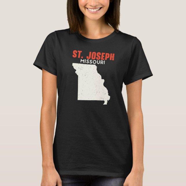Camiseta Rua Joseph Missouri EUA State America Viagem Misso (Frente)