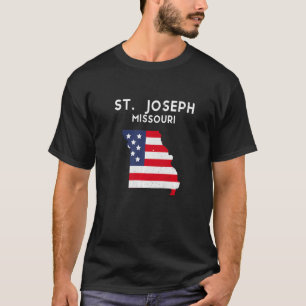 Camiseta Rua Joseph Missouri EUA State America Viagem Misso