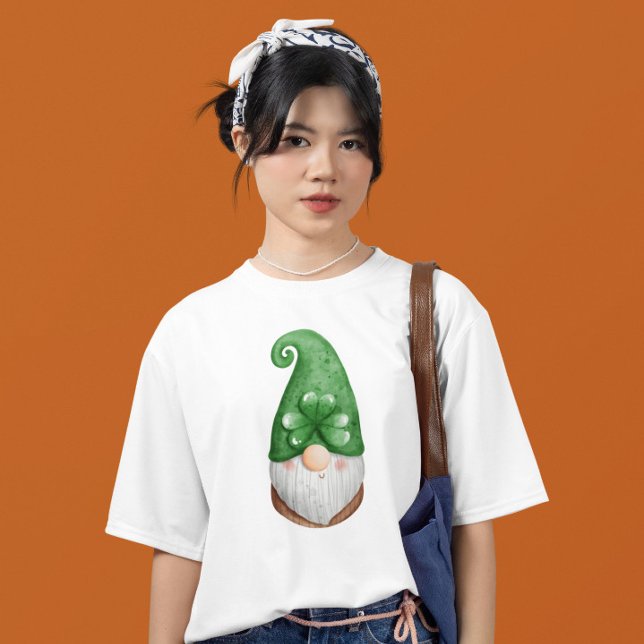 Camiseta Rua Leprechaun. Dia de Patrick (Criador carregado)