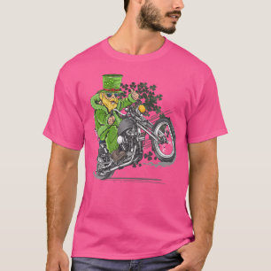 Camiseta Rua, Leprechaun Motomoto Dia De Patrick