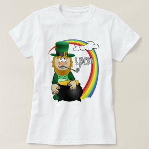 Camiseta Rua, Leprechaun T-Shirt do Dia de Patrick