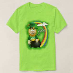 Camiseta Rua, LeprechaunT-Shirt do Dia de Patrick