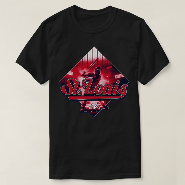 Camiseta Rua Louis Baseball Diamond (Frente do Design)
