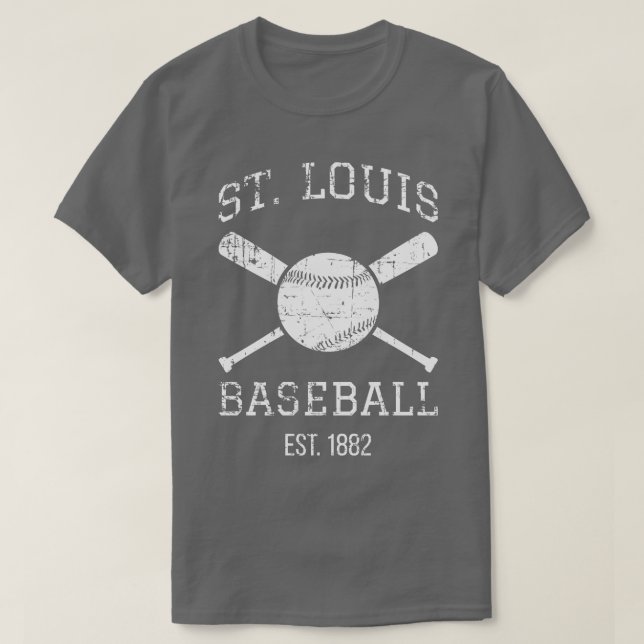 Camiseta Rua Louis Baseball Team I (Frente do Design)