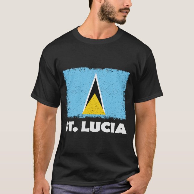 Camiseta Rua Lúcia Bandeira Nacional Afetada (Frente)