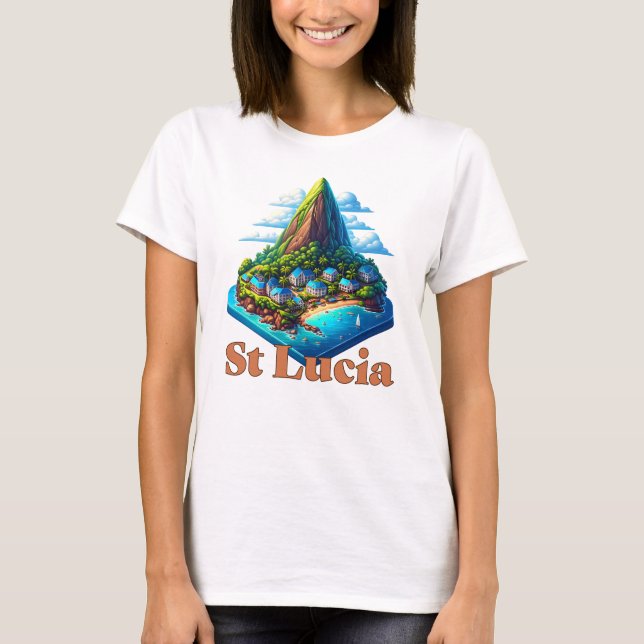 Camiseta Rua Lucia Caribe (Frente)