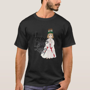 Camiseta Rua Lucy Rua Lucia Patron Of Eyes And Blinds Catól