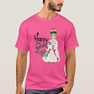 Camiseta Rua Lucy Rua Lucia Patron Of Eyes And Blinds Catól