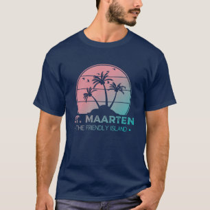 Camiseta Rua. Maarten   Gradiente Retroativo Sint Martin