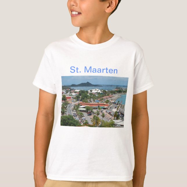 Camiseta Rua. Maarten - Marigot Bay (Frente)