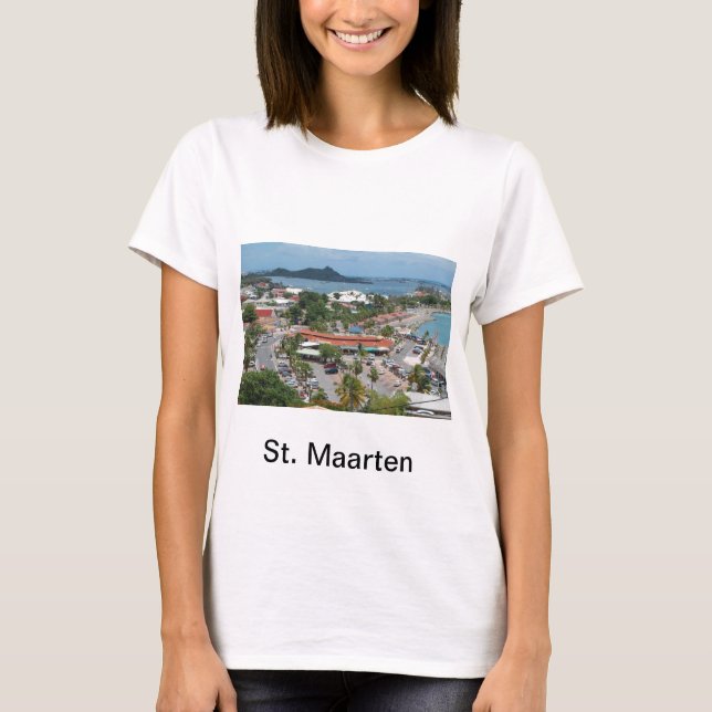 Camiseta Rua. Maarten - Marigot Bay (Frente)