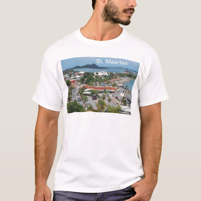 Camiseta Rua. Maarten - Marigot Bay (Frente)
