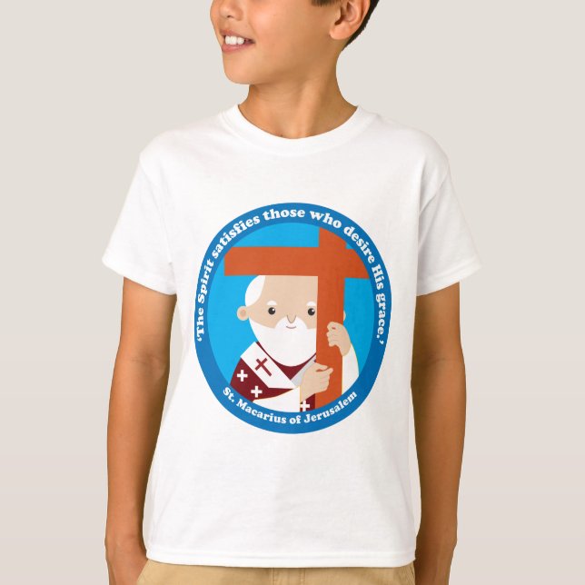 Camiseta Rua. Macarius de Jerusalém (Frente)