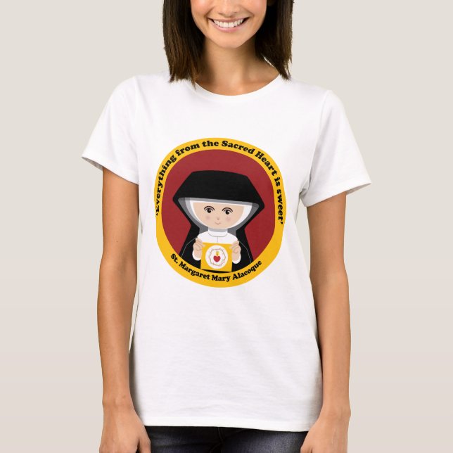 Camiseta Rua: Margaret Mary Alacroco (Frente)