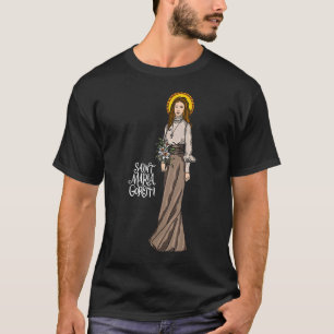 Camiseta Rua Maria Goretti Pureza Santos Católicos Lily Sym