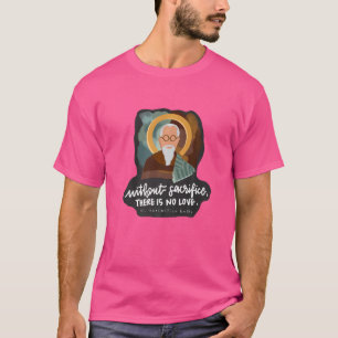 Camiseta Rua Maximilian Kolbe Dois Crowis Pol Santo Católic