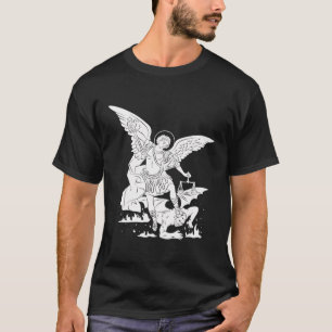 Camiseta Rua Michael O Protetor Espiritual Arcanjo