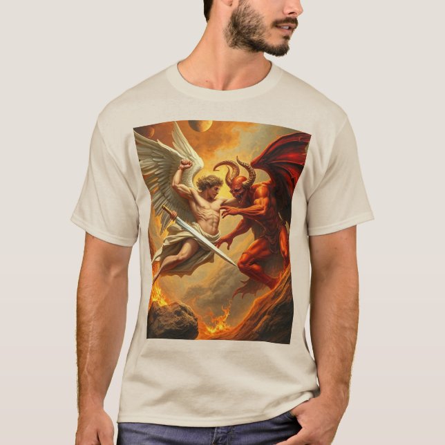 Camiseta Rua Michael the Archangel Men's Tee (Frente)