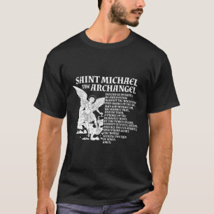 Camiseta Rua Michael The Archangel Prayer