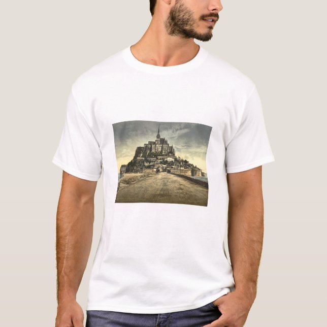 Camiseta Rua Michel de Mont mim, Normandy, France (Frente)
