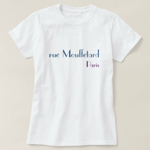 Camiseta Rua Mouffetard, Paris