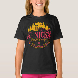 Camiseta RUA-NICKS BED & BREAKFAST - natal engraçado