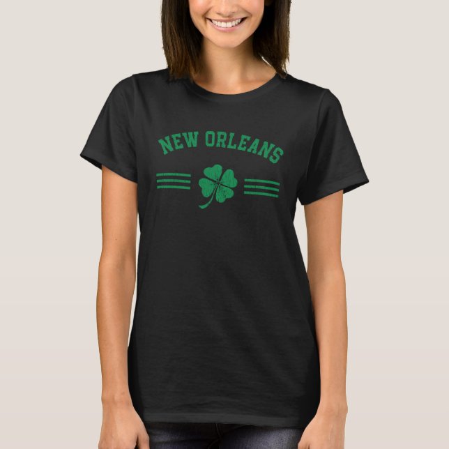 Camiseta Rua no dia de Patrick New Orleans (Frente)