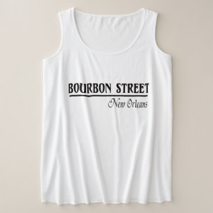 Regata Plus Size Rua Nova Orleães de Bourbon
