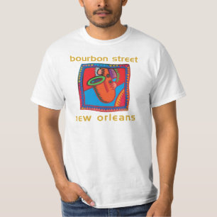 Camiseta Rua Nova Orleães de Bourbon