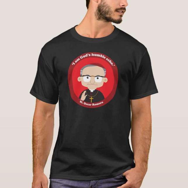 Camiseta Rua, Oscar Romero (Frente)