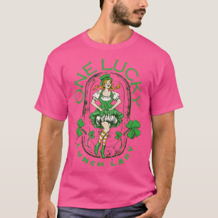 Camiseta Rua Paddys DayOne Lucky Lunch Lady 2