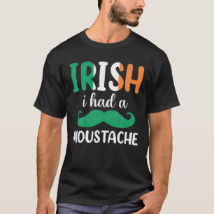Camiseta Rua. Paddy's Party's Parade Irish Mustache