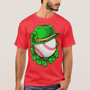 Camiseta Rua Patics Day Irish Baseball Lucky