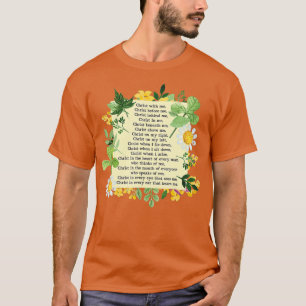 Camiseta Rua Patrick Breastplate Prayer Patricks Day