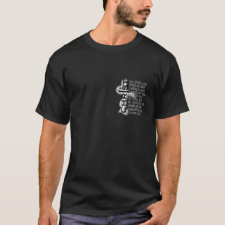 Camiseta Rua Patrick Breastplate rezando
