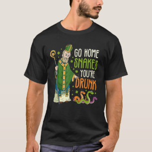 Camiseta Rua Patrick Cobras vai para casa Você é Bebado Eng