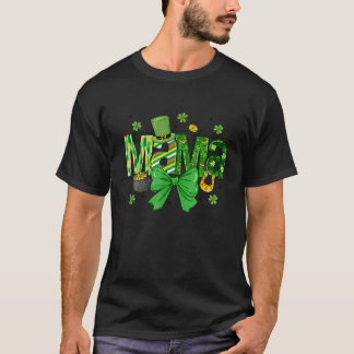 Camiseta Rua Patrick Day Mama Coquette Arco Mãe Mãe Mãe