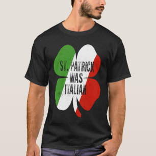 Camiseta Rua Patrick Era Dia de São Patrício Italiano