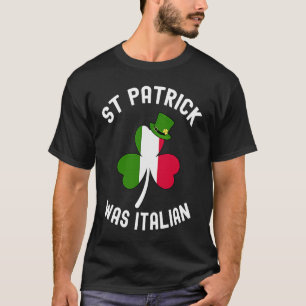Camiseta Rua Patrick Era Dia de São Patrício Italiano 4