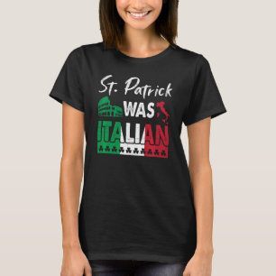 Camiseta Rua Patrick Era O Dia de São Patrício Italiano Sha