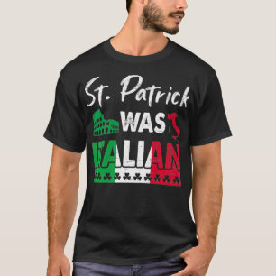 Camiseta Rua Patrick Era O Dia de São Patrício Italiano Sha