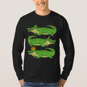 Camiseta Rua Patrick Hat Crown Alligator Zoo Pods C