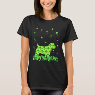 Camiseta Rua Patrick S Day Dog Maltês Shamrock C Irlandês