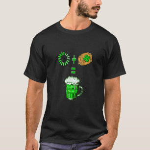 Camiseta Rua Patrick S Day Waiting Plus Keg Igual A Green B